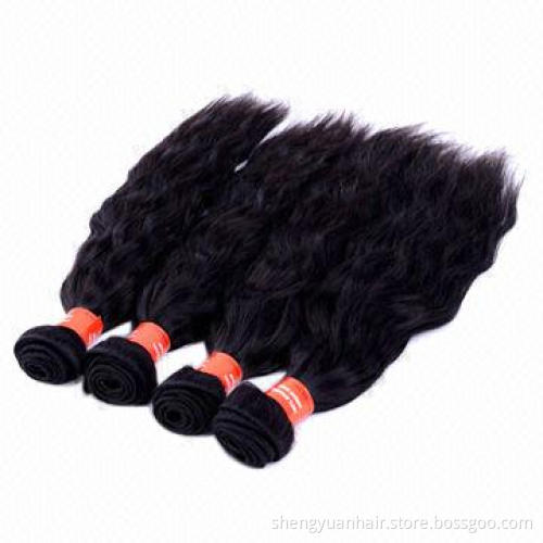 Brazilian Virgin Hair Extensions, 100% Unprocessed Human Natural Wave